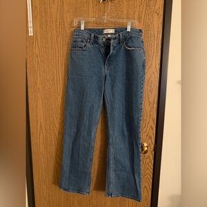 Abercrombie & Fitch Curve Love baggy low rise Jeans